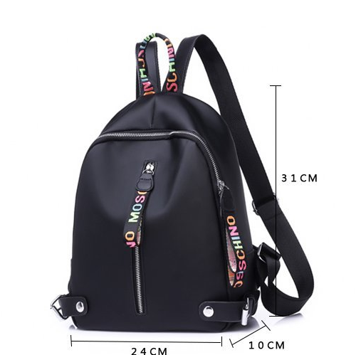 Stitching Waterproof Nylon Fashionable Colorful Backpack