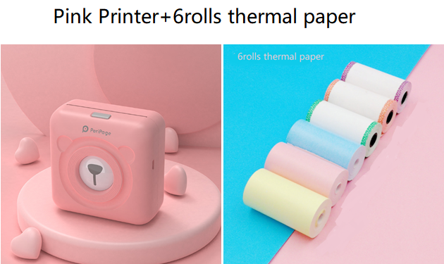 Thermal Printer Paper Sticker Label Printer