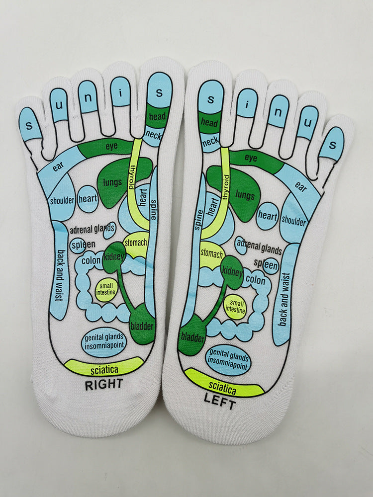 Massage Relieve Tired Feet Socks Acupressure Foot Massager Reflexology Socks Foot Point Sock Foot Point Tool Physiotherapy Sock