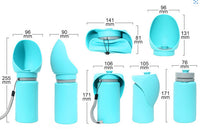 Folding Pet Outdoor Walking Mug Portable Travel Water Bottle Puppy Cats Dogs Drinking Water Dispenser Cup Supplies