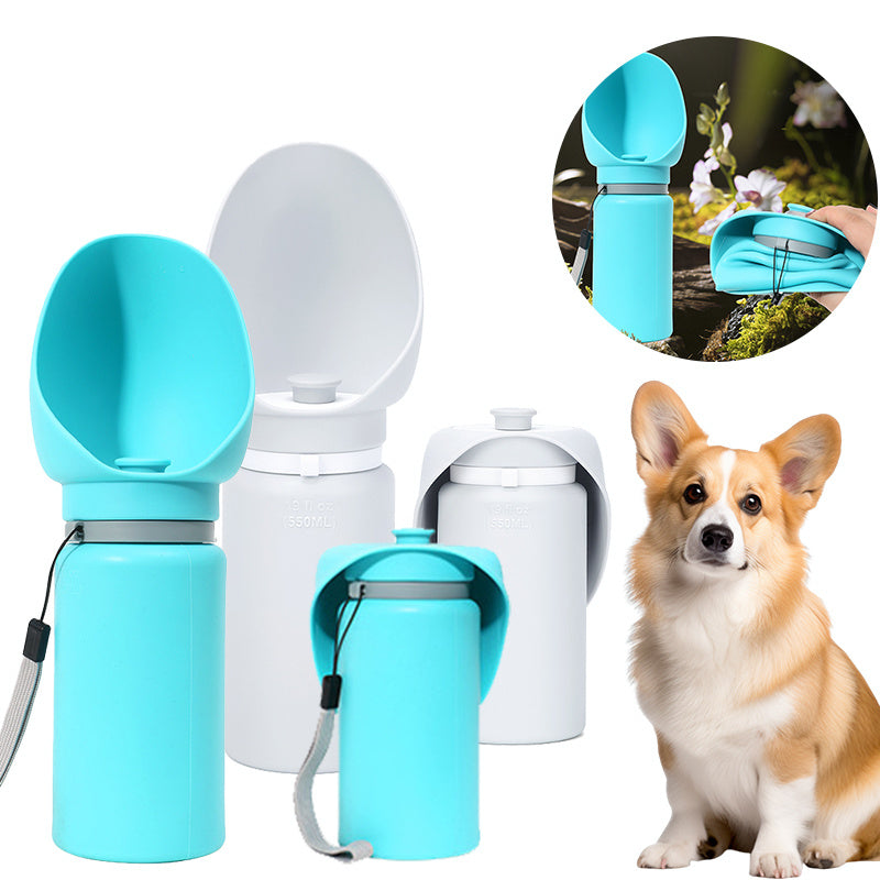 Folding Pet Outdoor Walking Mug Portable Travel Water Bottle Puppy Cats Dogs Drinking Water Dispenser Cup Supplies