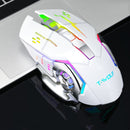Wireless 2.4G USB Optical Gaming Mouse 2400DPI Professional Gamer Mouse Backlit Rechargeable Silent Mice For PC Laptop