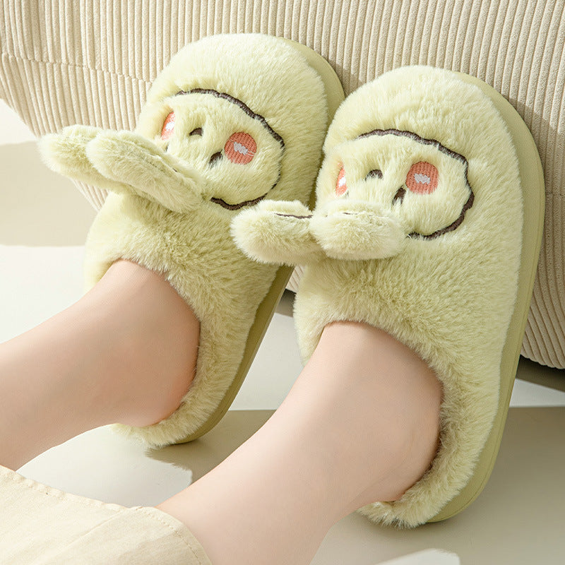 Thick-soled Cotton Slippers