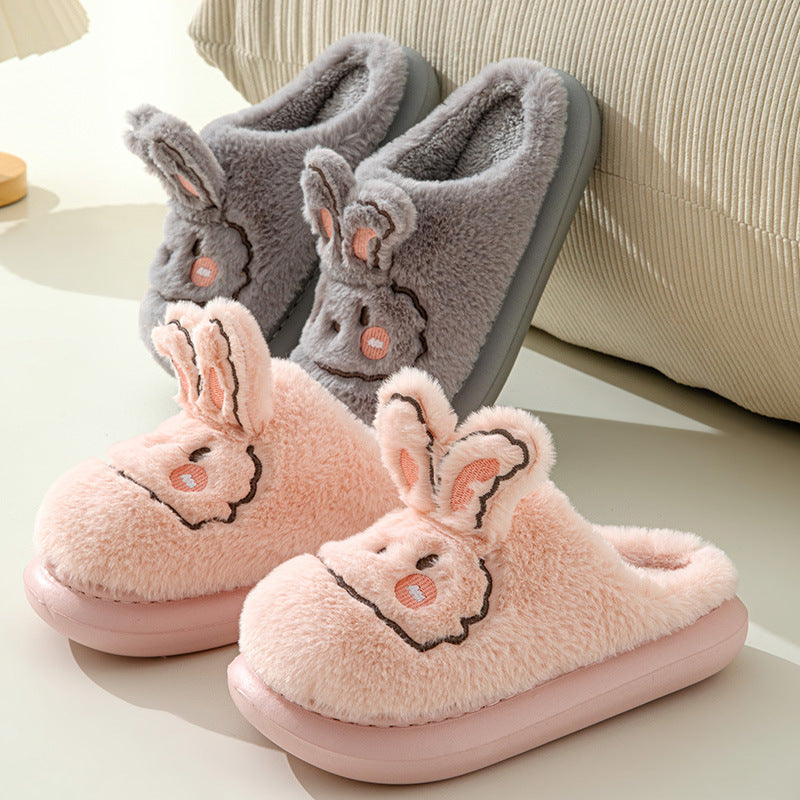 Thick-soled Cotton Slippers
