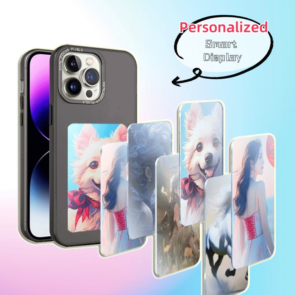E-ink Screen Phone Case Unlimited Screen Projection Personalized Phone Cover Battery Free