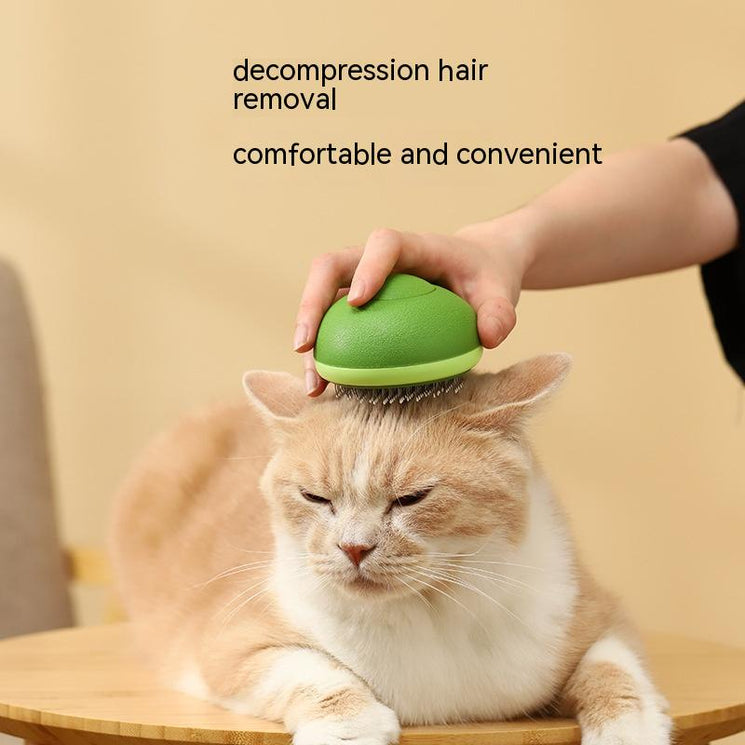 Cat Brush Hair Remover Cleaning Avocado Shaped Dog Grooming Tool Pet Combs Brush Stainless Steel Needle Pet Cleaning Care