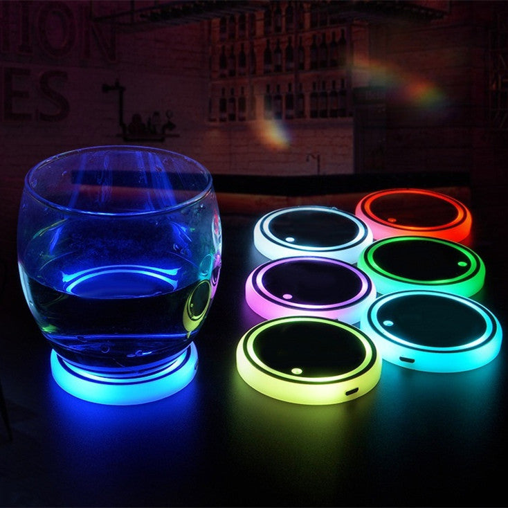 Colorful Cup Holder LED Light