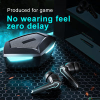 TWS Gaming Headset Gamer Without Delay 360 Stereo Wireless Bluetooth 5.1 Headphones Sports Earplugs With Microphone 10 Hours