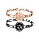 Sun-Moon Smart Sensing Couple Bracelet