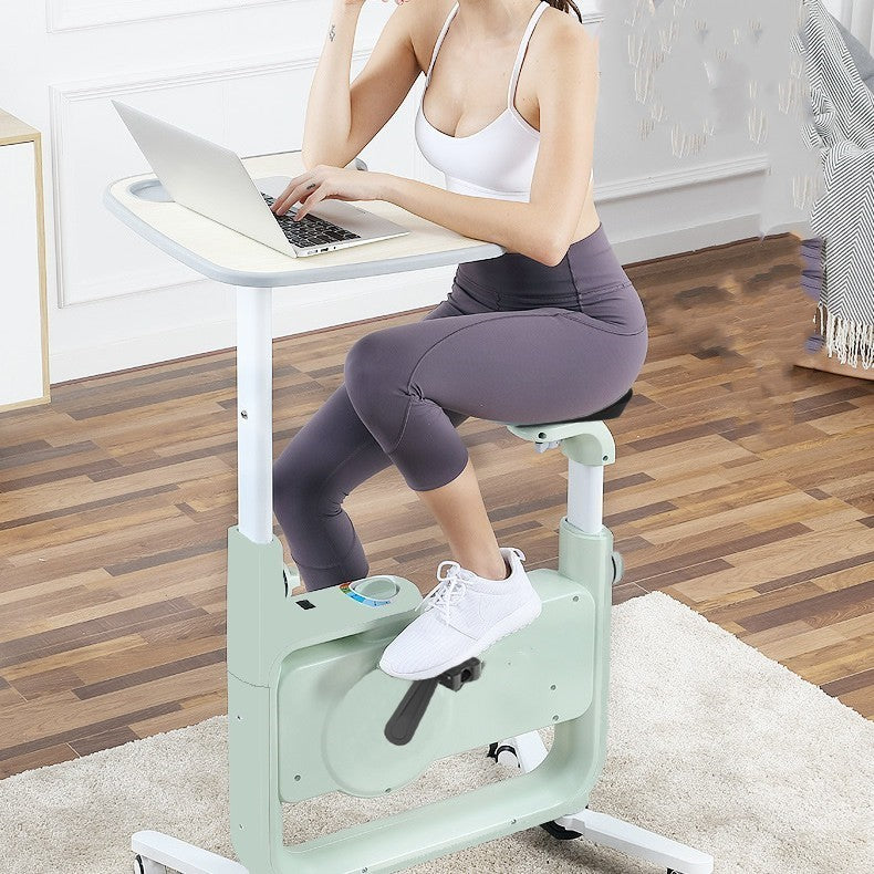 Desk Home Exercise Bike Small Magnetic Control Silent Aerobic Exercise