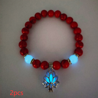 Lotus Natural Stone Bracelet