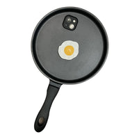 Creative Fried Eggs With Bottom Of Pot Funny Mobile Phone Shell