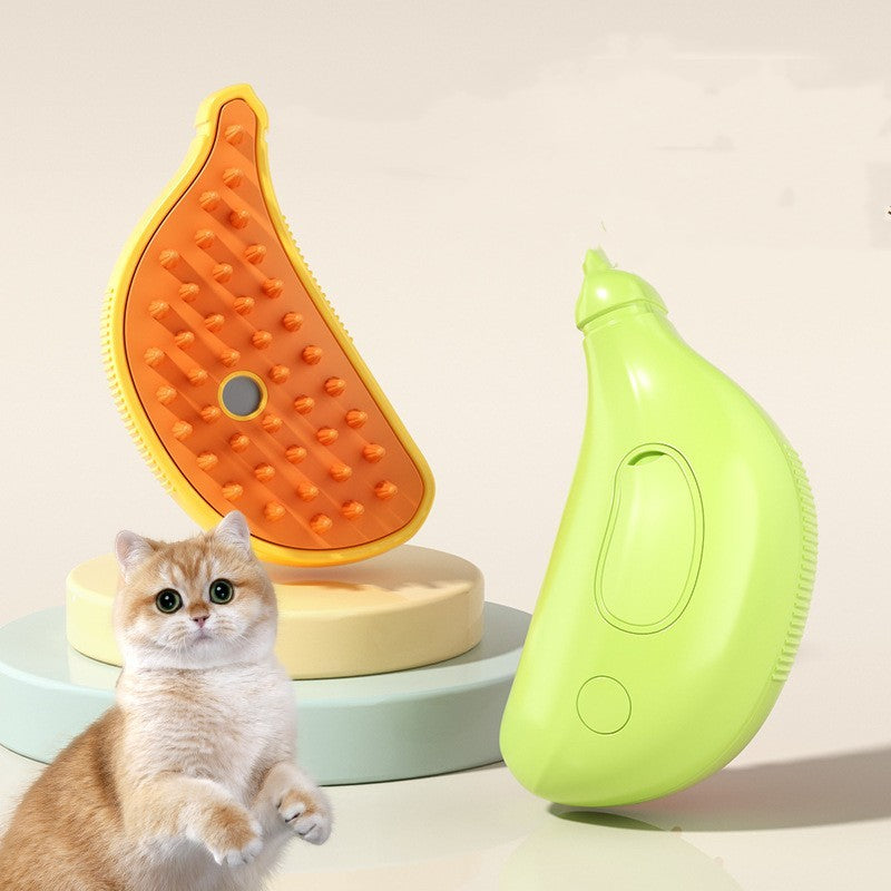 3 In 1 Pet Steam Brush Cat Dog Cleaning Steamy Spray Massage Beauty Comb Hair Removal Grooming Supplies Pets Accessories